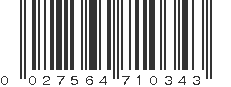 UPC 027564710343