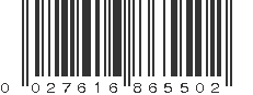 UPC 027616865502