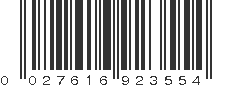 UPC 027616923554