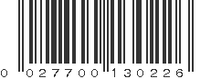 UPC 027700130226