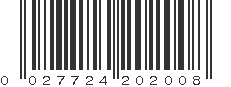 UPC 027724202008