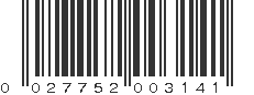 UPC 027752003141