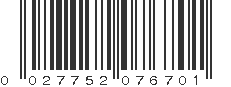 UPC 027752076701