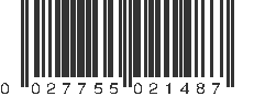 UPC 027755021487