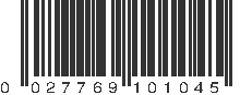 UPC 027769101045