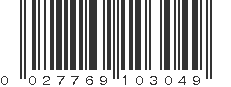 UPC 027769103049