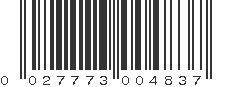 UPC 027773004837