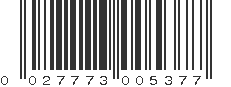 UPC 027773005377