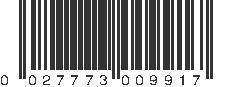 UPC 027773009917