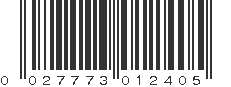 UPC 027773012405