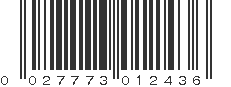 UPC 027773012436