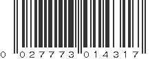 UPC 027773014317