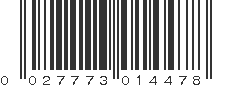 UPC 027773014478