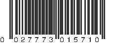 UPC 027773015710