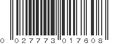 UPC 027773017608