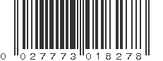 UPC 027773018278