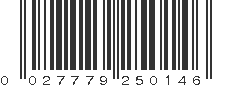 UPC 027779250146