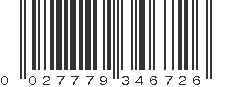 UPC 027779346726