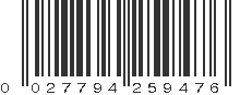 UPC 027794259476