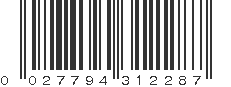 UPC 027794312287