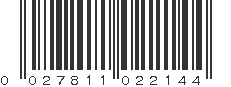 UPC 027811022144