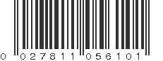 UPC 027811056101