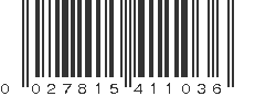 UPC 027815411036