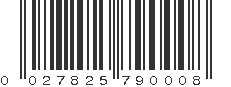 UPC 027825790008