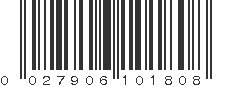 UPC 027906101808