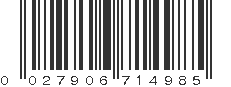 UPC 027906714985