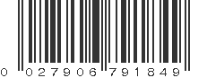 UPC 027906791849