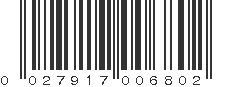 UPC 027917006802