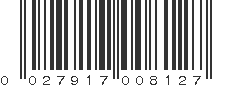 UPC 027917008127