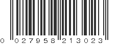 UPC 027958213023