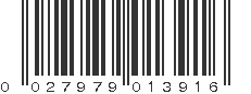 UPC 027979013916