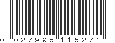 UPC 027998115271