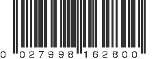 UPC 027998162800