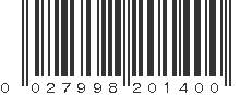 UPC 027998201400