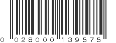 UPC 028000139575