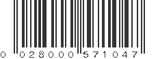 UPC 028000571047