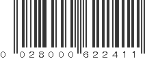 UPC 028000622411