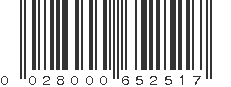 UPC 028000652517