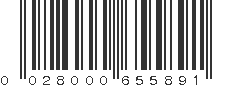 UPC 028000655891