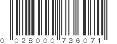 UPC 028000736071