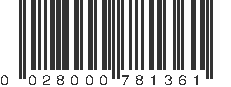 UPC 028000781361