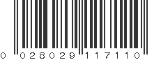 UPC 028029117110