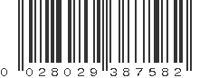 UPC 028029387582