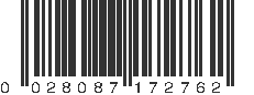 UPC 028087172762