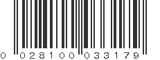 UPC 028100033179