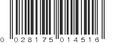 UPC 028175014516